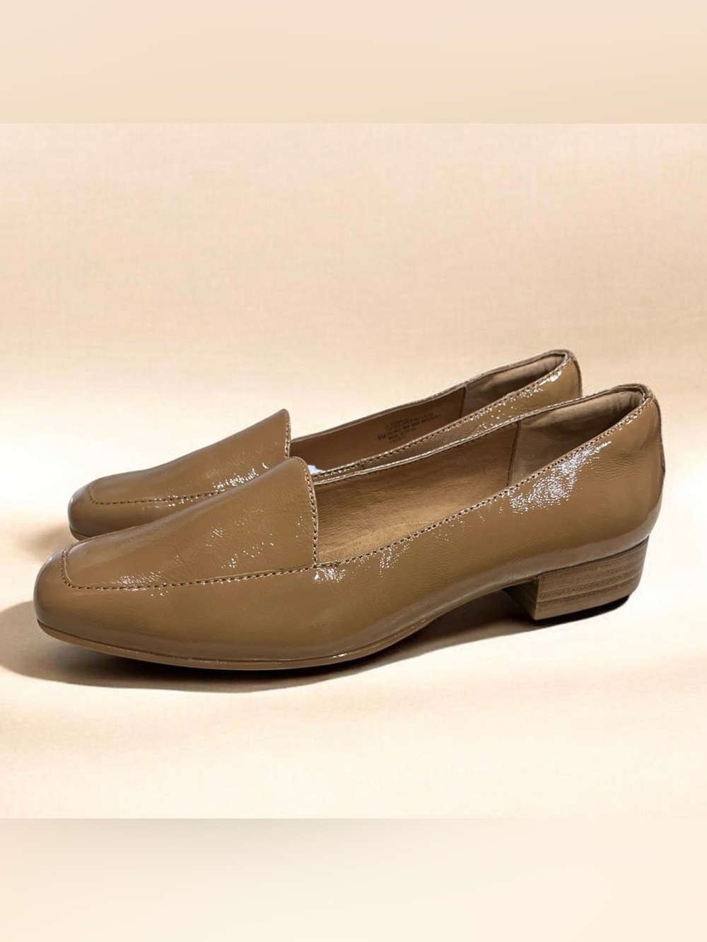 Söfft Women's Eldyn in desert tan patent leather, Women’s 9